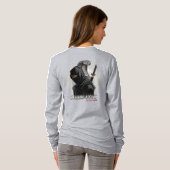 スネークアイズ忍者 | 女性長袖 Tシャツ (裏面フル)