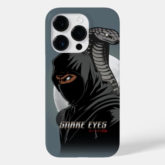 スネークアイズ忍者| Case-Mate iPhoneケース (裏面)