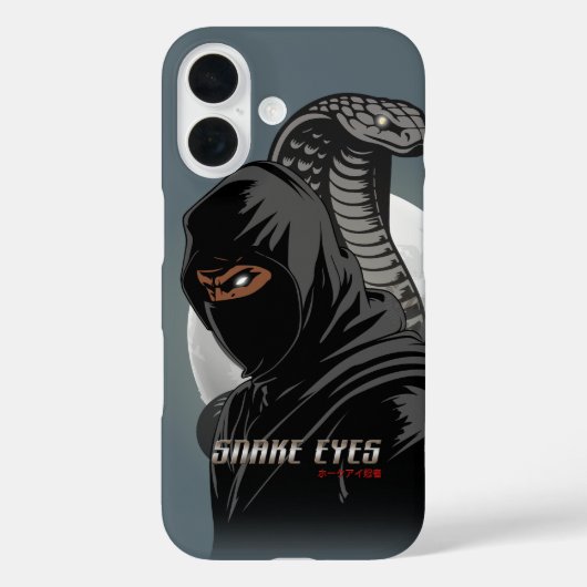 スネークアイズ忍者| Case-Mate iPhoneケース (裏面)