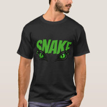 スネークアイズTシャツ | 大胆なヘビのグラフィック