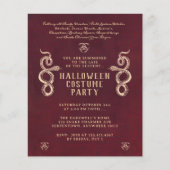 スネークアダルトハローウィンパーティブルゴーニュ チラシ (正面)