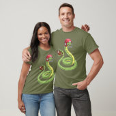 スネークアメリカンフットボール Tシャツ (ユニセックス)