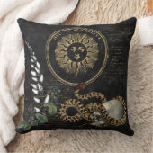 スネークアンドベリー装飾用クッション クッション (ブランケット)