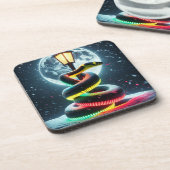 スネークアート コースター (左側)