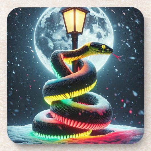 スネークアート コースター (正面)