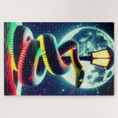 スネークアート ジグソーパズル (横)