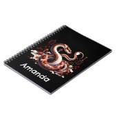 スネークアート ノートブック (左側)