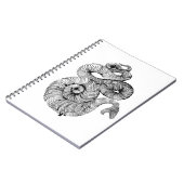 スネークインクスケッチ ノートブック (左側)