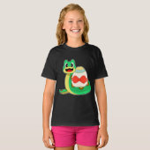 スネークイースターイースターエッグ Tシャツ (正面フル)