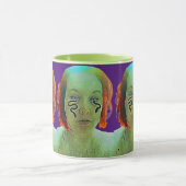 スネークウーマン自画像 マグカップ (中央)