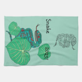 スネークキッチンタオル キッチンタオル (横)