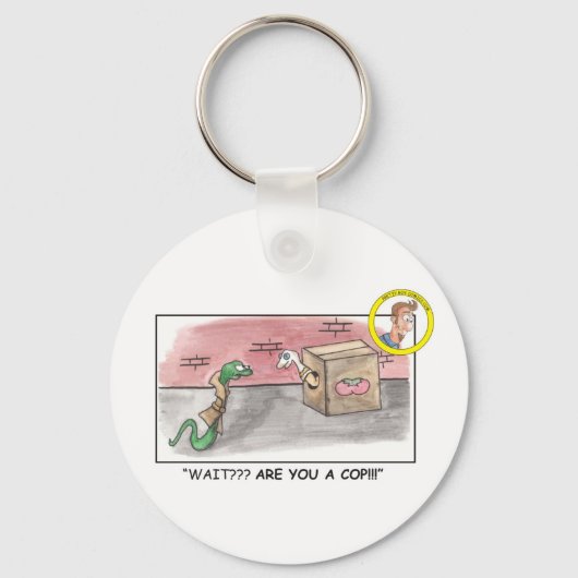 スネークキーチェーン キーホルダー (正面)