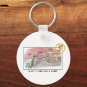 スネークキーチェーン キーホルダー (正面)