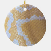 スネーククリスマス飾りスネークオーナメント セラミックオーナメント (裏面)