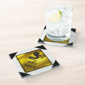 スネーククロッシングガラスコースター ガラスコースター (アングル)