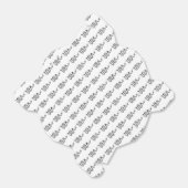 スネークグレーとライトグレーシルエット フェイバーボックス (折り畳みなし)