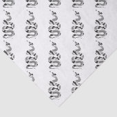 スネークグレーとライトグレーシルエット 薄葉紙 (詳細)