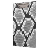 スネークグレーとライトグレープリント クリップボード (左)