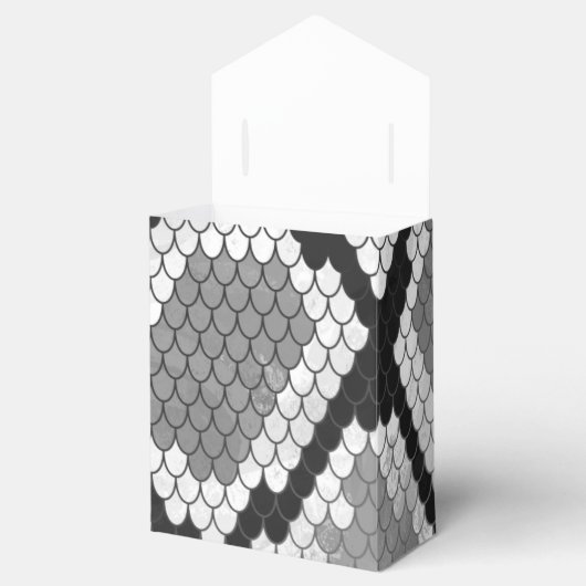 スネークグレーとライトグレープリント フェイバーボックス (オープン)