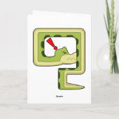 スネークゲーム カード (裏面)