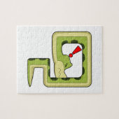 スネークゲーム ジグソーパズル (横)