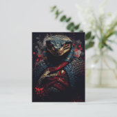 スネークサムライの年 ポストカード (スタンド正面)