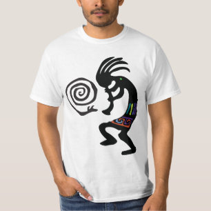スネークサンペトログリフココペリTシャツ Tシャツ