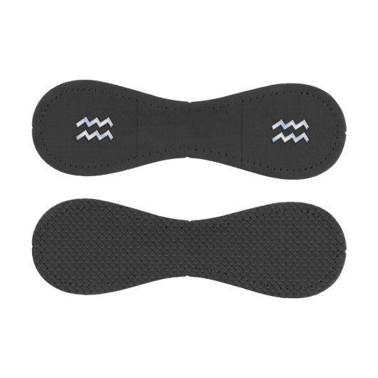 スネークスキンのアクエリアス〔占星術の〕十二宮図のようなクロム 野球ボール (パネル)