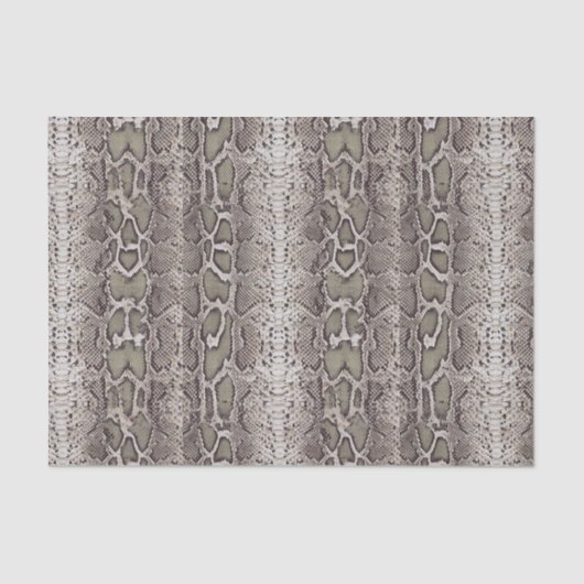 スネークスキンのアニマルプリント 薄葉紙 (正面)