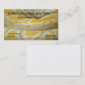 スネークスキンの名刺 名刺 (正面/裏面)