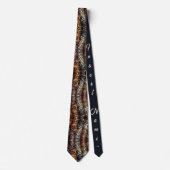 スネークスキンの洗練された魅力 ネクタイ (正面)