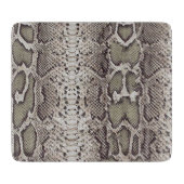 スネークスキンアニマルプリント カッティングボード (正面)