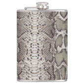 スネークスキンアニマルプリント フラスク (正面)
