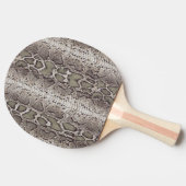 スネークスキンアニマルプリント 卓球ラケット (横)