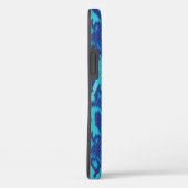 スネークスキンインブルーケースメイトiPhoneケース Case-Mate iPhoneケース (裏面 / 右)