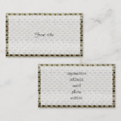 スネークスキンテクスチャ – 爬虫類スキン 名刺 (正面/裏面)