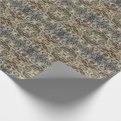 スネークスキンパターンテクスチャ ラッピングペーパー (角)