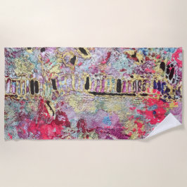 スネークスキンビーチはっきりした鮮やかカラフルタオル ビーチタオル