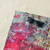 スネークスキンビーチはっきりした鮮やかカラフルタオル ビーチタオル (インサイチュ)