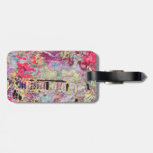 スネークスキン荷物タはっきりしたグ鮮やかカラフル ラゲッジタグ (裏面横)