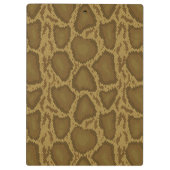 スネークスキン、ハ虫類パターン クリップボード (裏面)