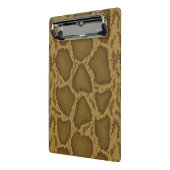 スネークスキン、ハ虫類パターン ミニクリップボード (アングル2)