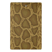 スネークスキン、ハ虫類パターン ミニクリップボード (裏面)