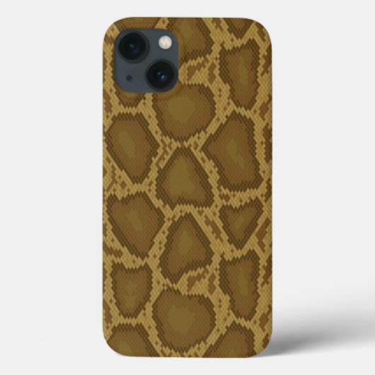 スネークスキン、ハ虫類パターン Case-Mate iPhoneケース (裏面)
