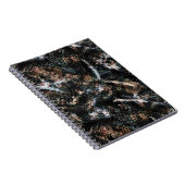 スネークスキン、レザー ノートブック (右側)