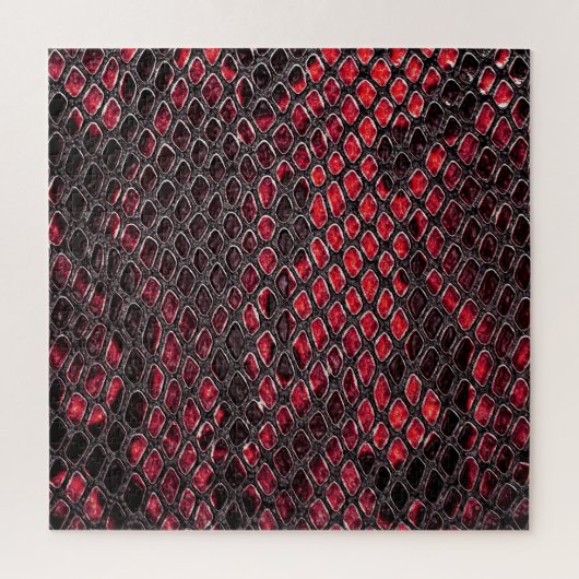 スネークスキン：抽象芸術背景。 ジグソーパズル (縦)