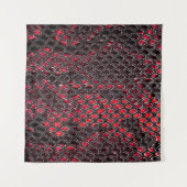 スネークスキン:抽象芸術背景。 タペストリー (正面(横))