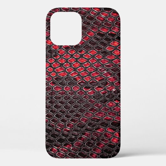 スネークスキン:抽象芸術背景。 Case-Mate iPhoneケース (裏面)
