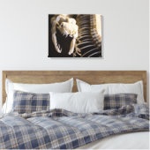 スネークスケルトンアート – キャンバス (インサイチュ (寝室))