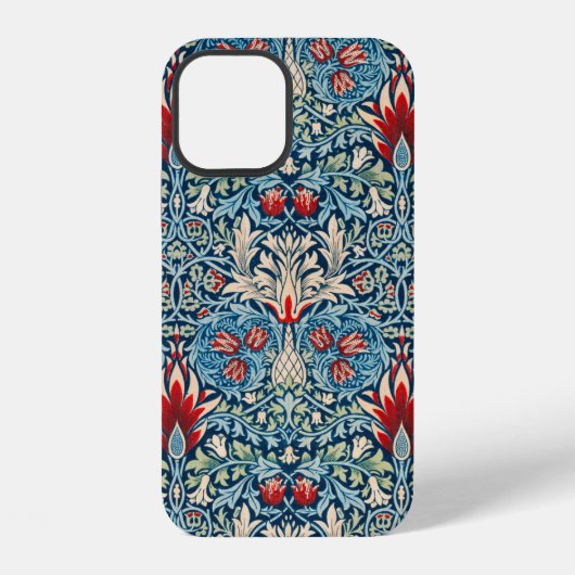 スネークスヘッド、ウィリアム・モリス iPhoneケース (裏面)